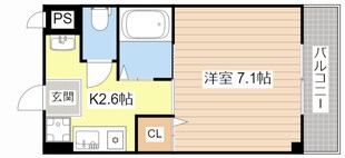 精美寤館の物件間取画像